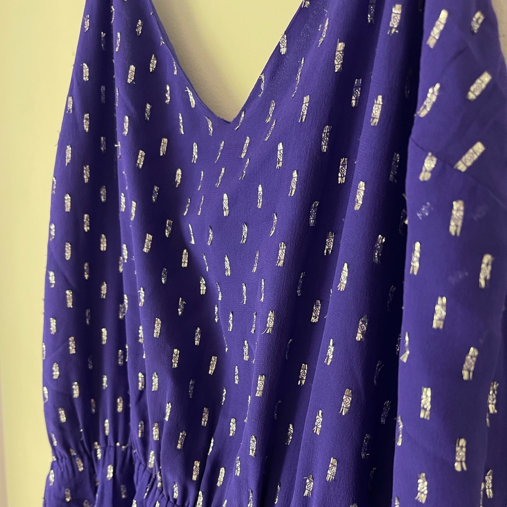Lilly Pulitzer Maxi Dress - Metallic Detail